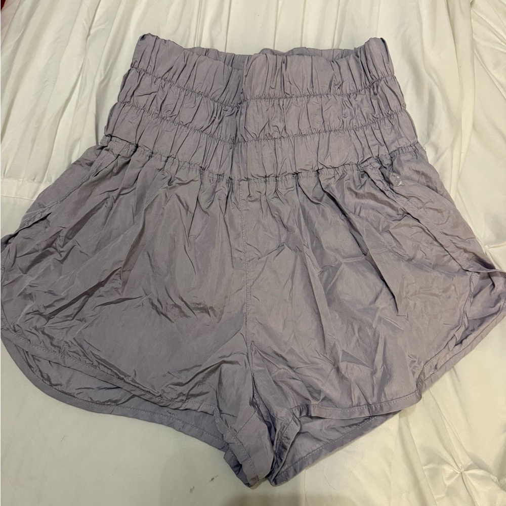 FP Movement by Free People High-Waisted Gray Shorts